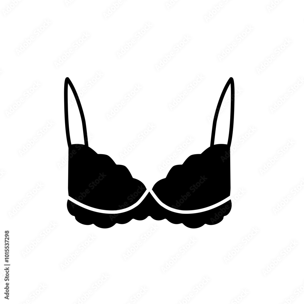 silhouette of women's underwear silhouette of women's underwear