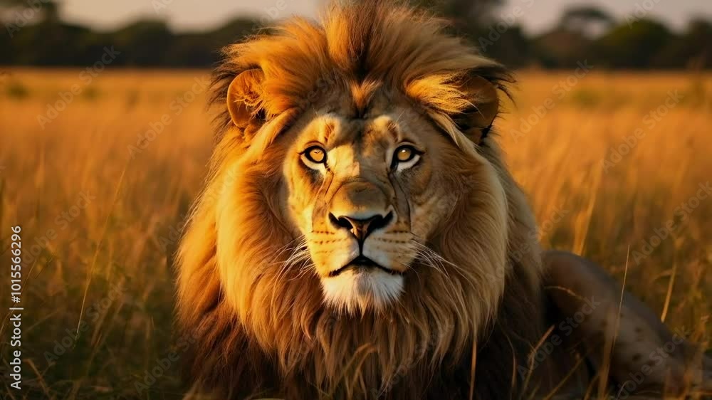 Lion Adventure in Savannah Lion Adventure in Savannah