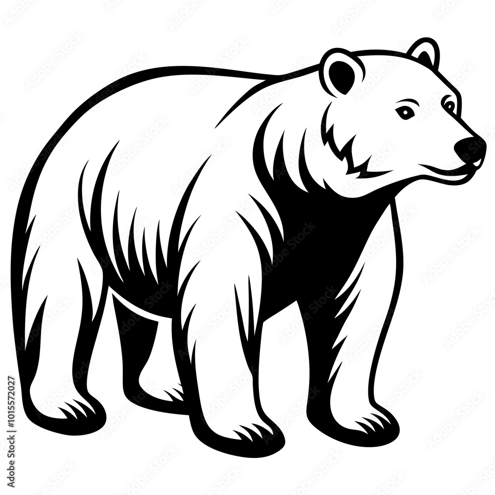 polar bear vector illustration polar bear vector illustration