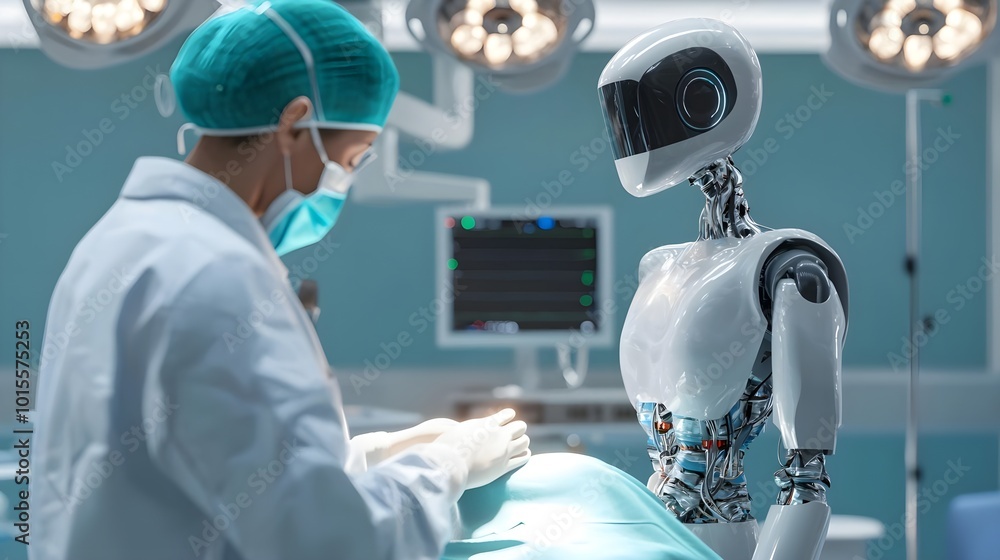 Robot Surgeon and Doctor Robot Surgeon and Doctor