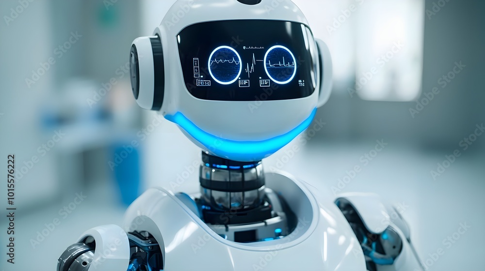 Robot with Heartbeat Monitor Robot with Heartbeat Monitor