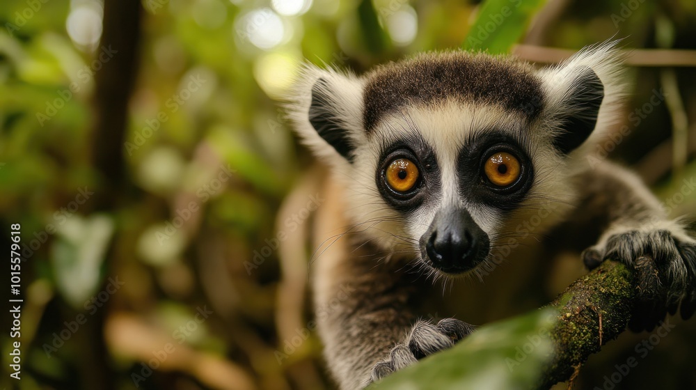 Obraz premium Endangered species status: Monitoring and assessing the risk of extinction for vulnerable animals and plants