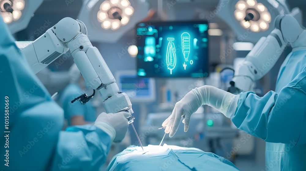 Robotic Surgery in Operating Room Robotic Surgery in Operating Room