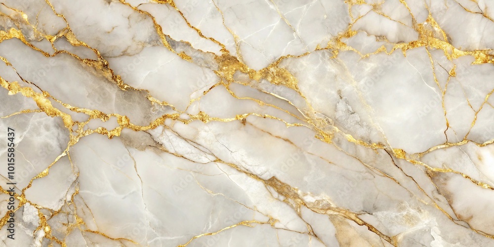 Glimmering gold veins on polished marble surface Glimmering gold veins on polished marble surface