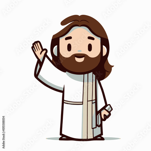 Jesus greeting