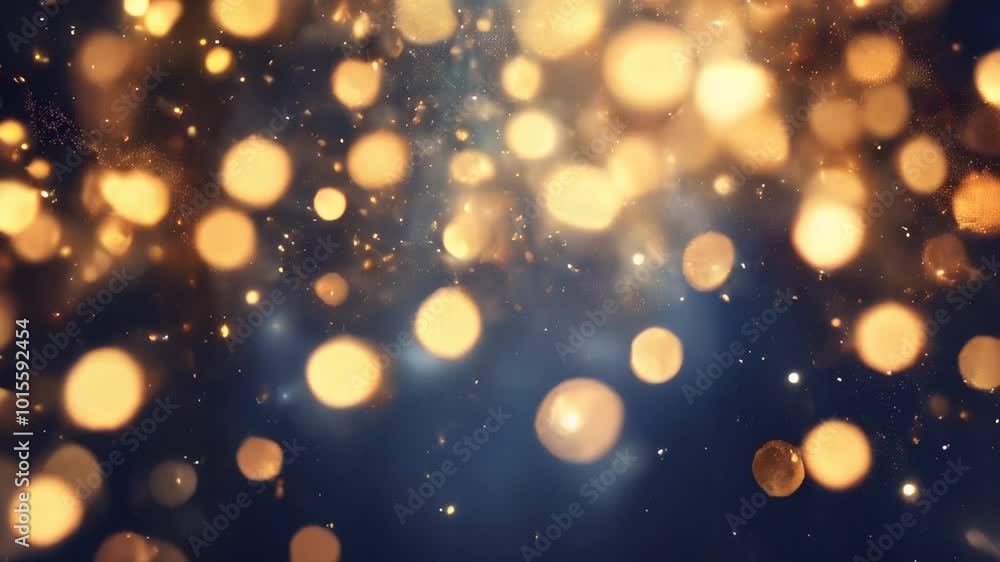 Soft golden bokeh lights shimmer beautifully on a dark backdrop, creating a warm and enchanting ambiance suitable for various events Soft golden bokeh lights shimmer beautifully on a dark backdrop, creating a warm and enchanting ambiance suitable for various events