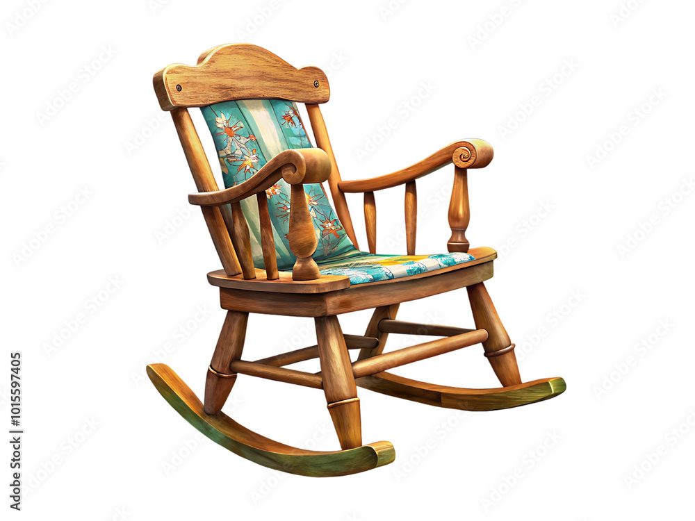 rocking chair isolated on transparent background rocking chair isolated on transparent background