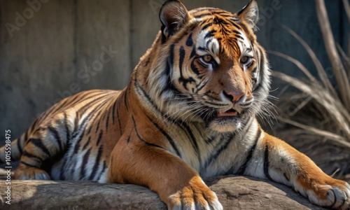 tiger in the zoo photo