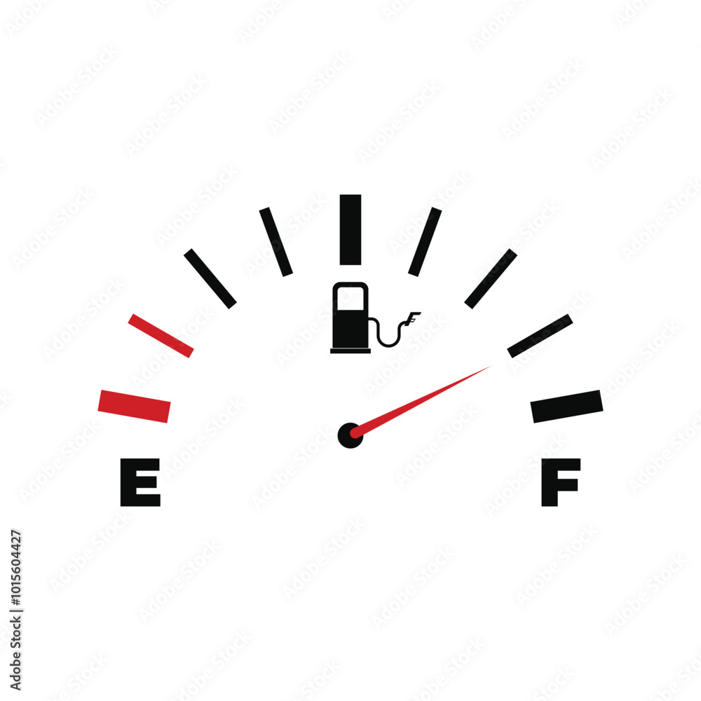 fuel indicator gas meter vector design concept idea fuel indicator gas meter vector design concept idea