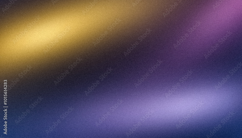 Fototapeta premium Abstract multicolored grainy backdrop design background. Vibrant blue purple orange color noisy gradient texture, soft, bright, glow, shine banner and poster.