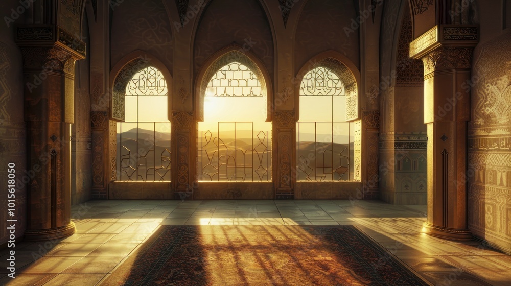 Golden Hour In An Ancient Palace Golden Hour In An Ancient Palace