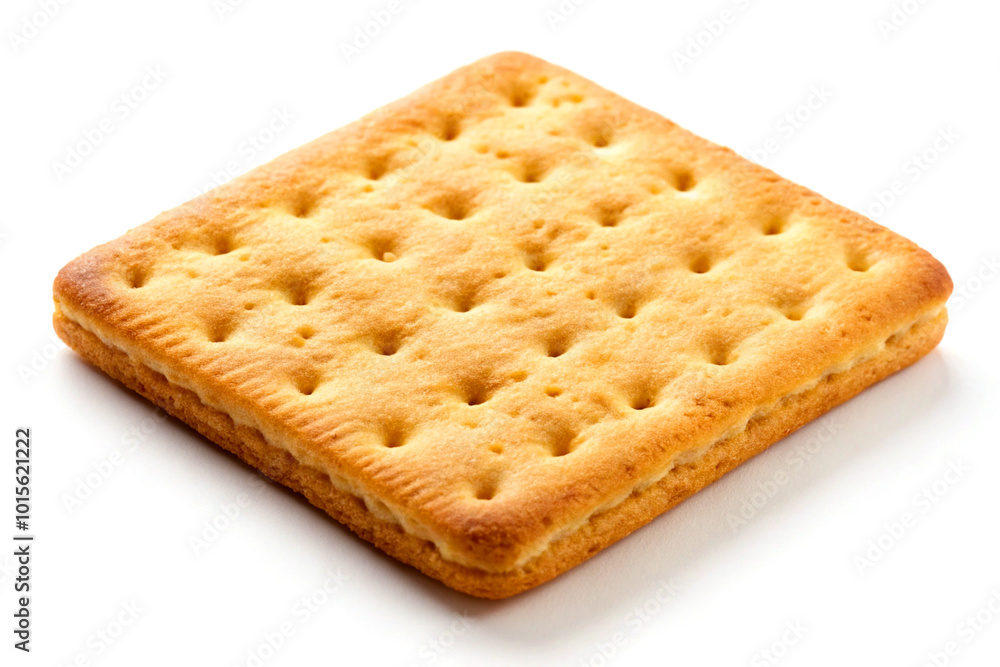 Toast biscuit, isolated on white background Toast biscuit, isolated on white background