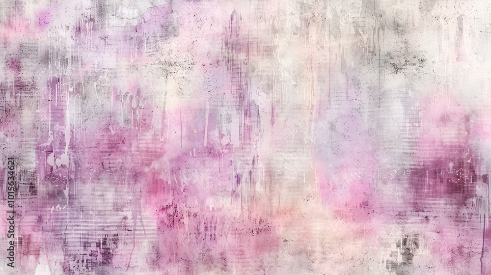 Obraz premium Abstract Pink and Grey Grunge Texture Background