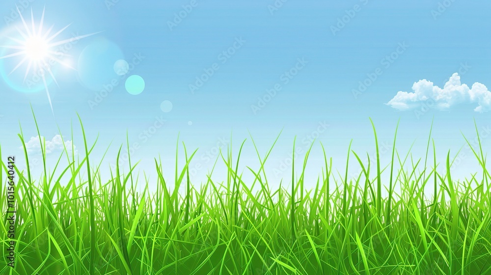 Grassland and Green Grass Background - a serene and natural visual. The grassland with lush green grass creates a peaceful and captivating scene Grassland and Green Grass Background - a serene and natural visual. The grassland with lush green grass creates a peaceful and captivating scene
