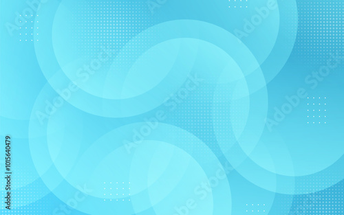 minimalist abstract background,colorful,blue gradations,circle effect style,apttern,halftone,memphis,eps 10