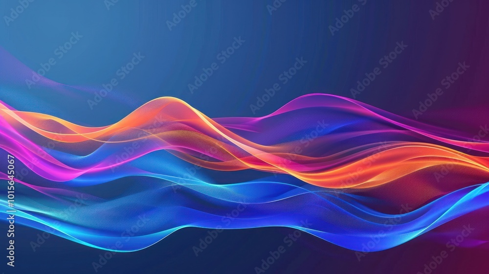 Abstract Colorful Waves Abstract Colorful Waves
