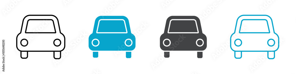 car icon set for web and mobile app car icon set for web and mobile app