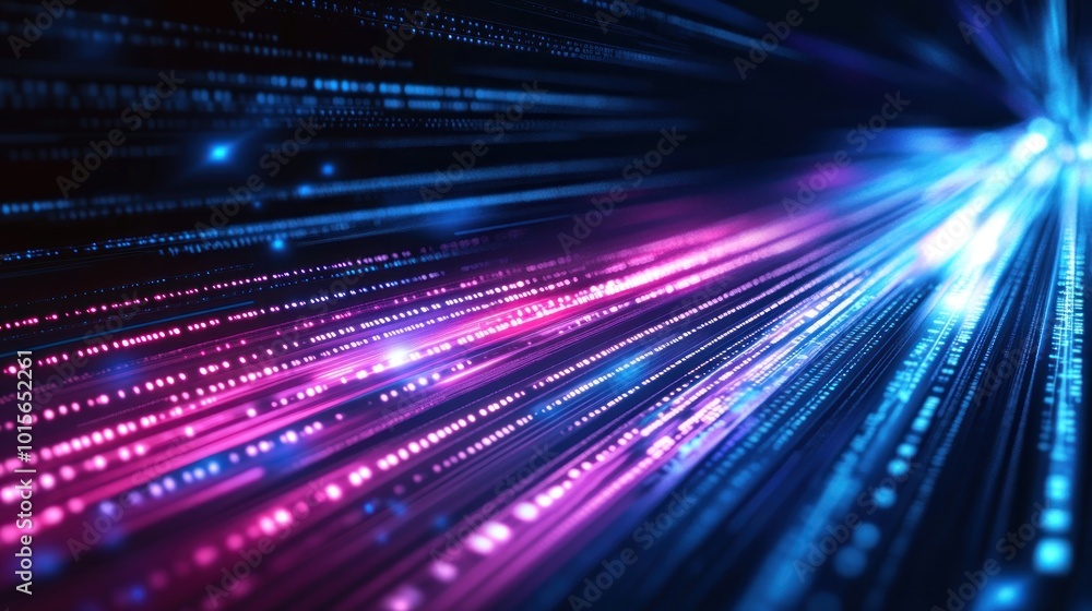 Abstract Digital Data Flow Abstract Digital Data Flow