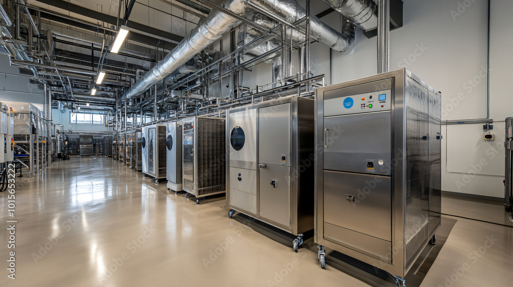 A facility focused on producing high-efficiency appliances for modern homes. A facility focused on producing high-efficiency appliances for modern homes.