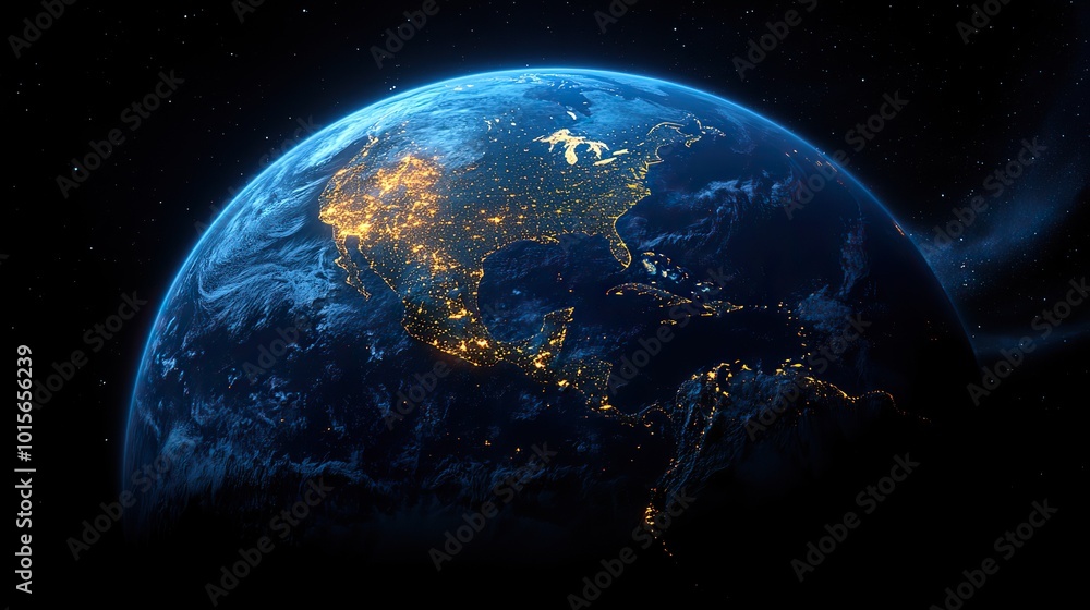 An abstract 3D rendering of planet Earth’s shape emphasizes the interconnectedness of modern technology and environmental sustainability. An abstract 3D rendering of planet Earth’s shape emphasizes the interconnectedness of modern technology and environmental sustainability.