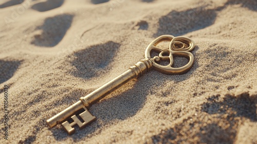 Golden Key on the Beach photo