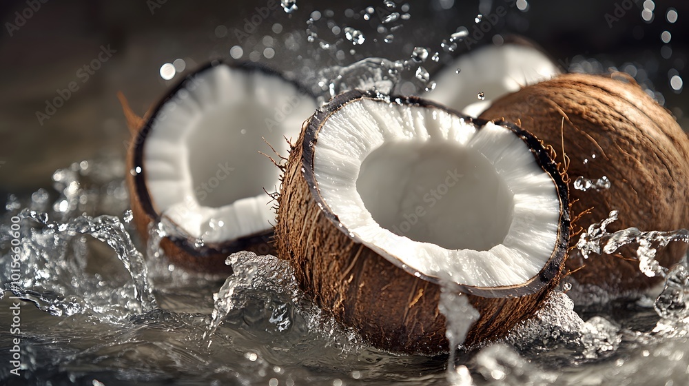 45. A few fresh coconuts with their water 45. A few fresh coconuts with their water