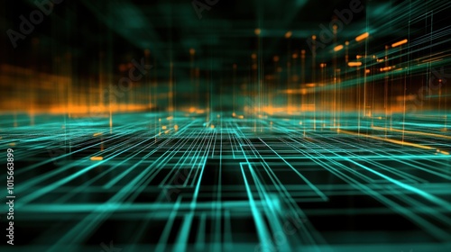 Abstract Digital Grid