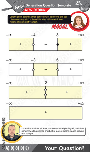 mathematics, mathematical concepts, High school, middle school, exam question template, numerical lessons, verbal lessons, Next generation problems, dad, girl, for teachers, editable