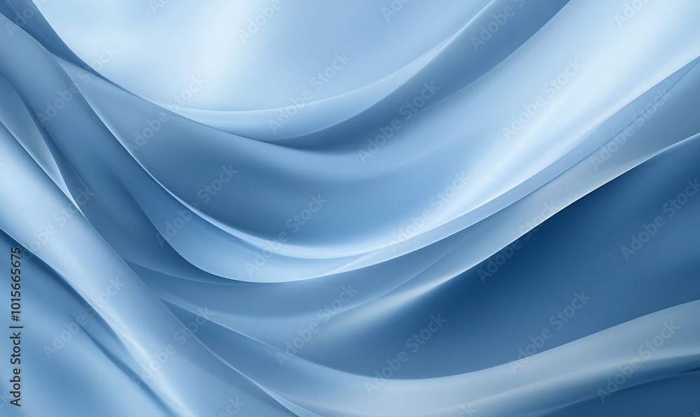 abstract blue wave background-generative aI abstract blue wave background-generative aI