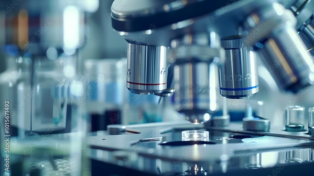 Close-up macro shot of laboratory instruments, focusing on precision and fine details, captured with clarity in high definition Close-up macro shot of laboratory instruments, focusing on precision and fine details, captured with clarity in high definition