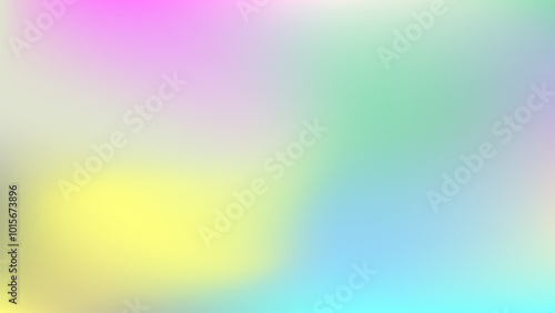 colorful Abstract gradient background blue green orange purple pink