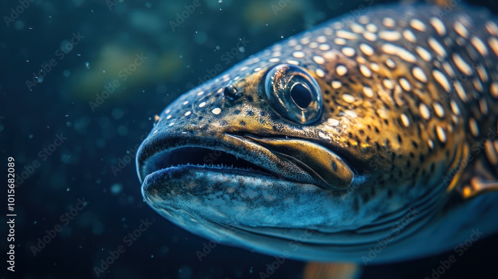 High-definition close-up of a detailed aquatic animal, isolated from background, showcasing its textures High-definition close-up of a detailed aquatic animal, isolated from background, showcasing its textures