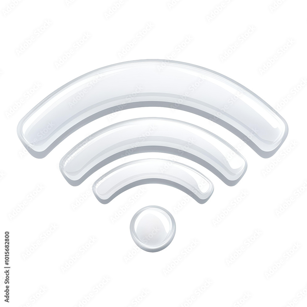 Sleek WiFi icon design, showcasing a strong wireless signal for tech enthusiasts and connectivity lovers. Sleek WiFi icon design, showcasing a strong wireless signal for tech enthusiasts and connectivity lovers.