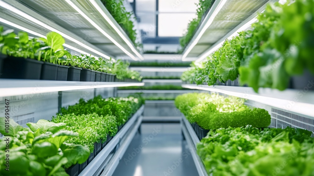 Innovative Greenhouse Featuring High-Tech Plant Growth Innovative Greenhouse Featuring High-Tech Plant Growth