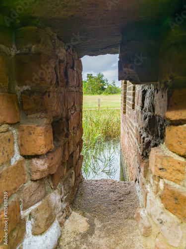 Old Fort Jackson in Savannah, Georgia photo