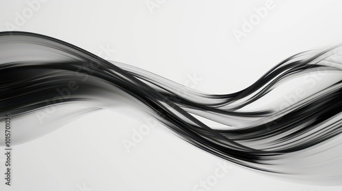 Wallpaper Mural Minimalist Black and White Abstract Lines, a sleek and contemporary design featuring bold, clean lines that enhance professional graphic aesthetics in digital art. Torontodigital.ca