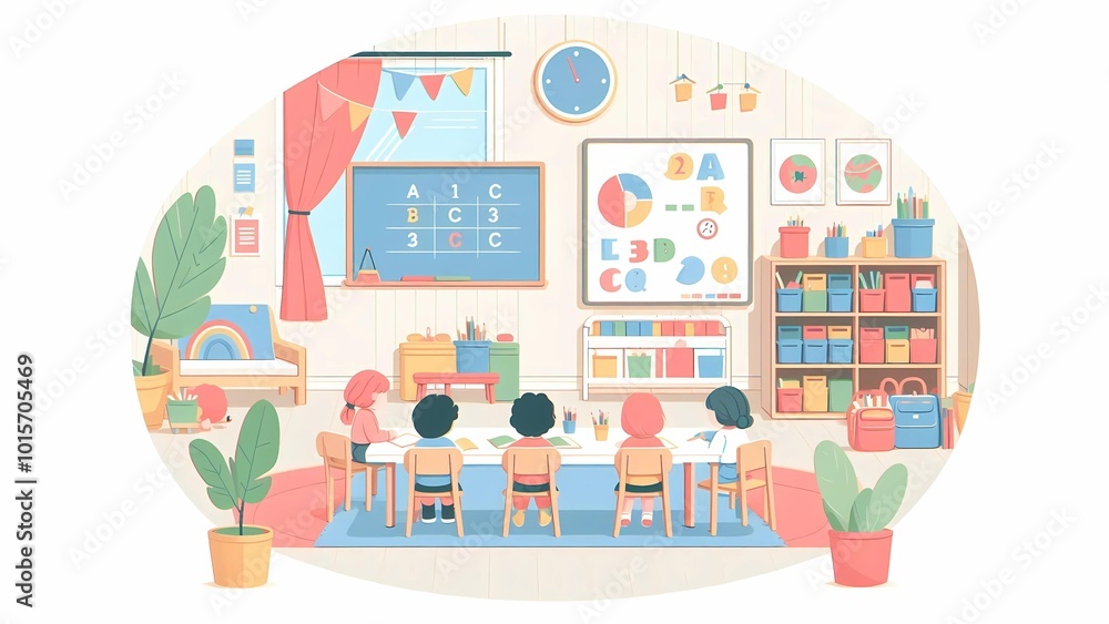Vibrant and Engaging Classroom for Early Learners Vibrant and Engaging Classroom for Early Learners