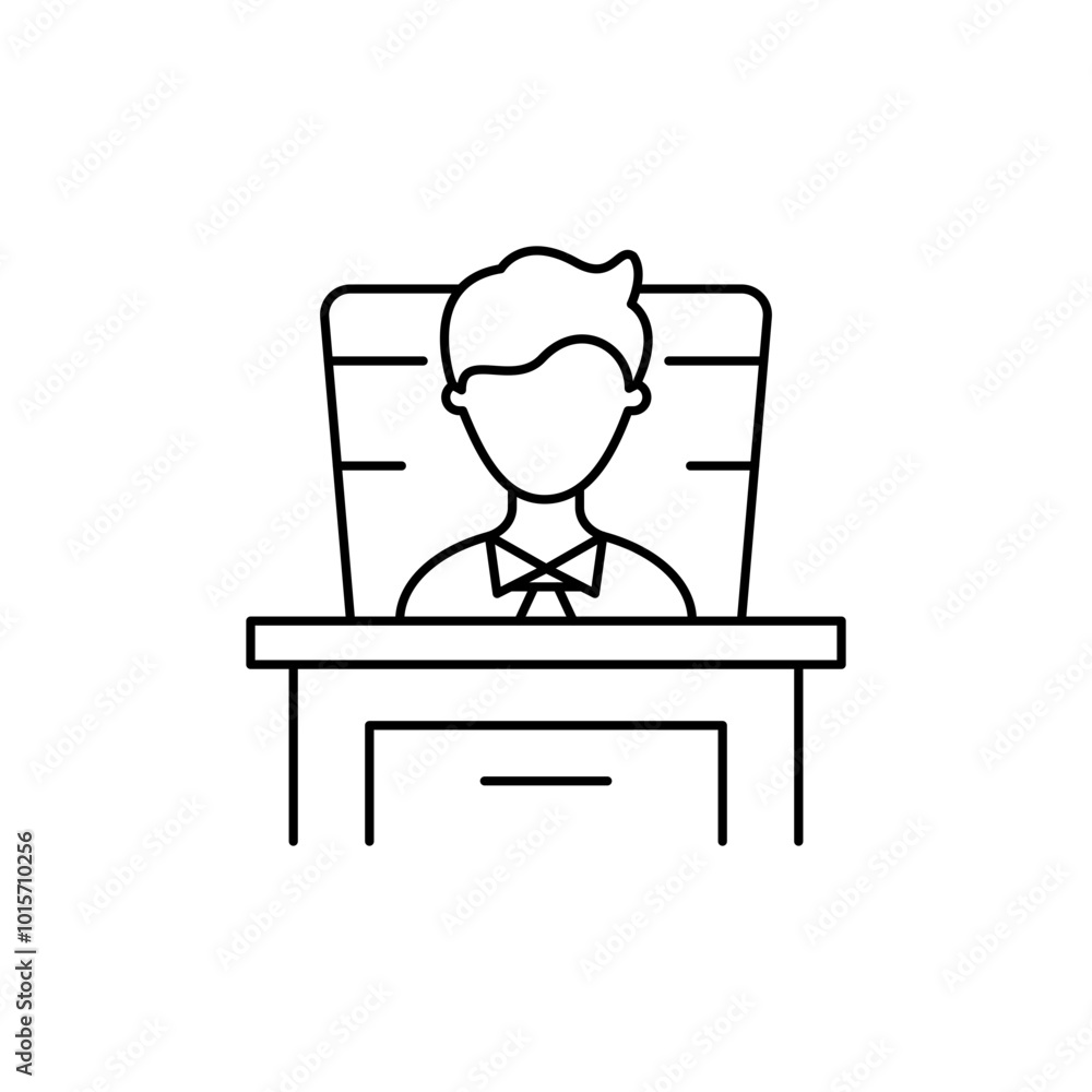 Staff icon, director icon, CEO Icons Staff icon, director icon, CEO Icons