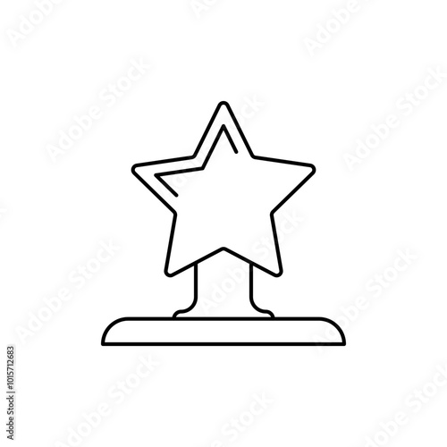 Star icon, Objective & Goal icons