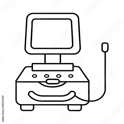 ultrasound machine.