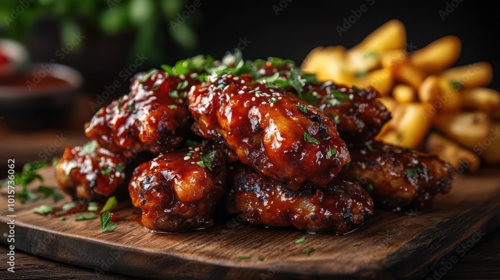 a close up of a pile of food on a cutting board a close up of a pile of food on a cutting board