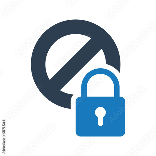 Block lock icon