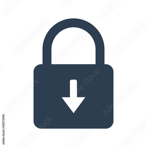 Lock download icon