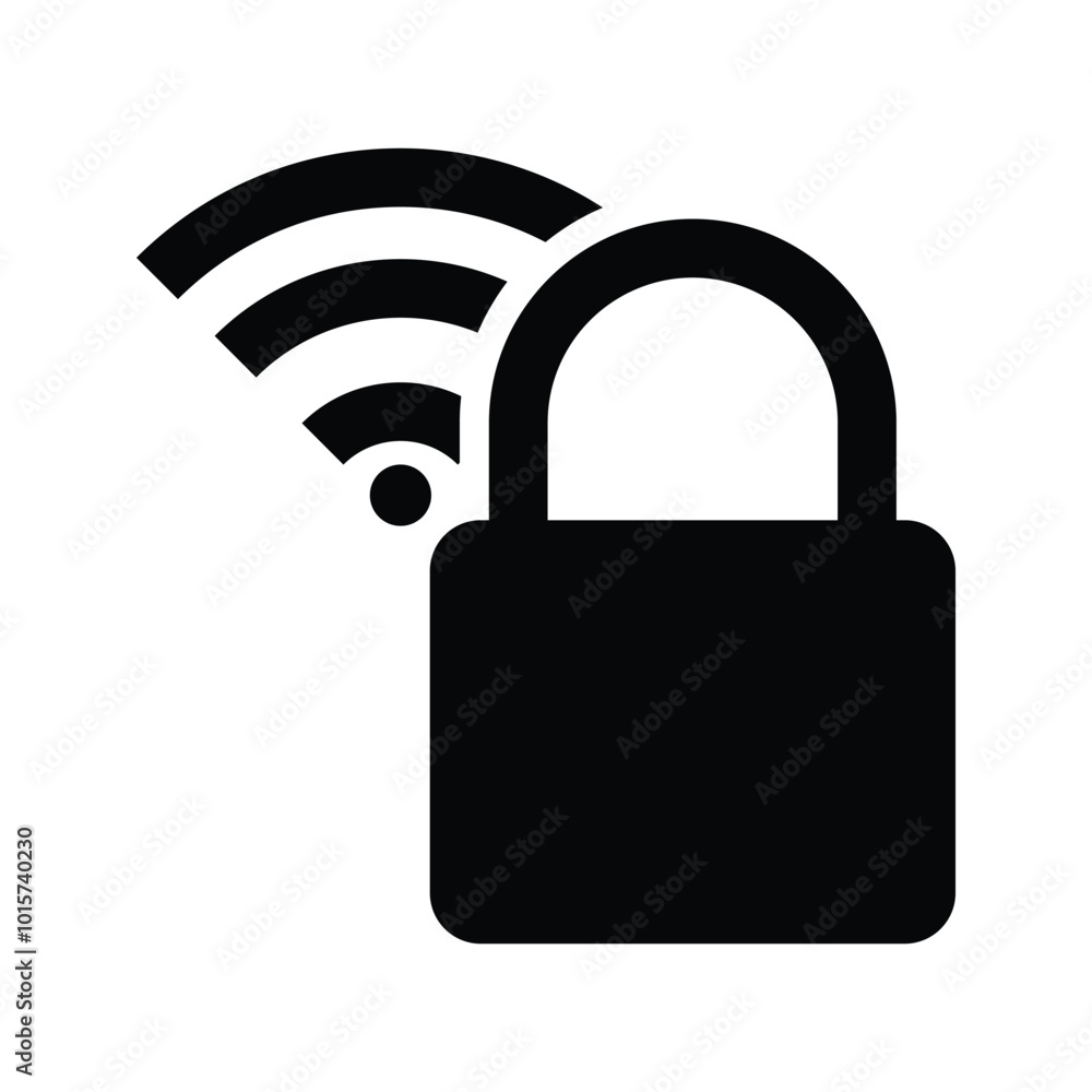 wifi lock icon wifi lock icon