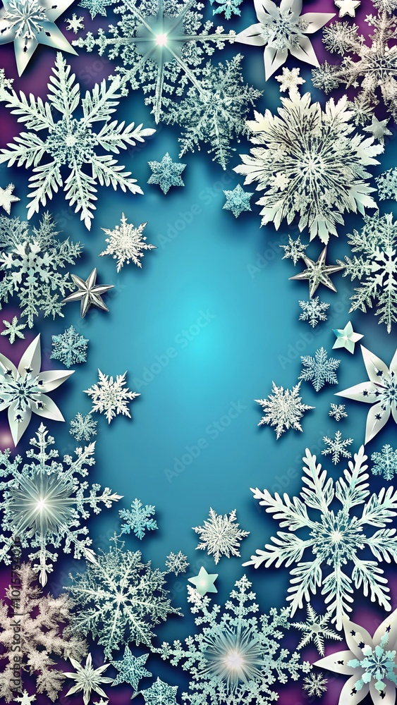 christmas background with snowflakes christmas background with snowflakes