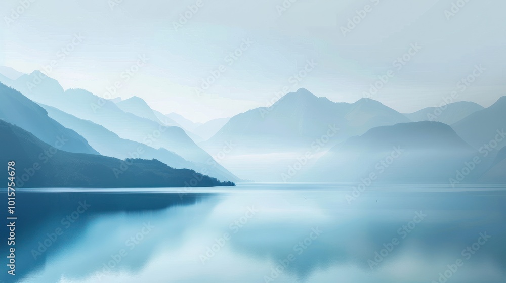 Serene Mountain Lake Serene Mountain Lake