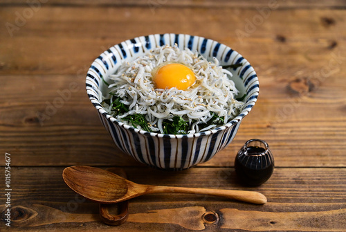 Canvas-taulu しらす丼