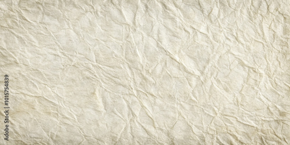 A close-up texture of wrinkled cream paper with a subtle, vintage feel, perfect for backgrounds or design elements. A close-up texture of wrinkled cream paper with a subtle, vintage feel, perfect for backgrounds or design elements.