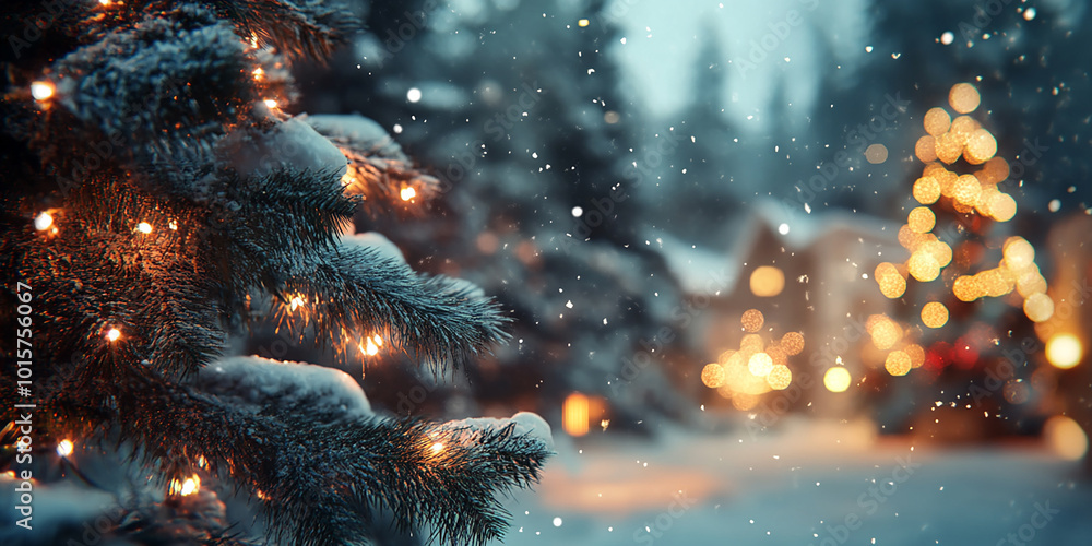Fototapeta premium Merry Christmas background