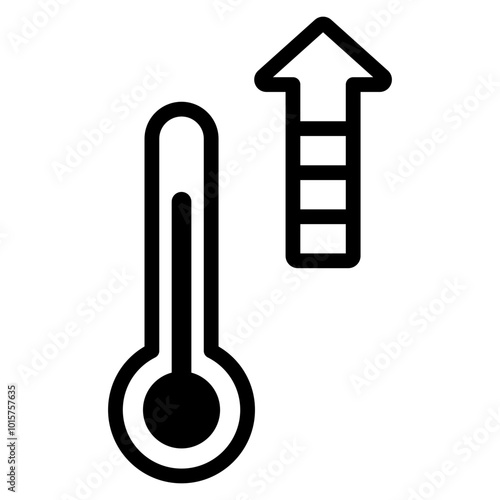 high temperature icon